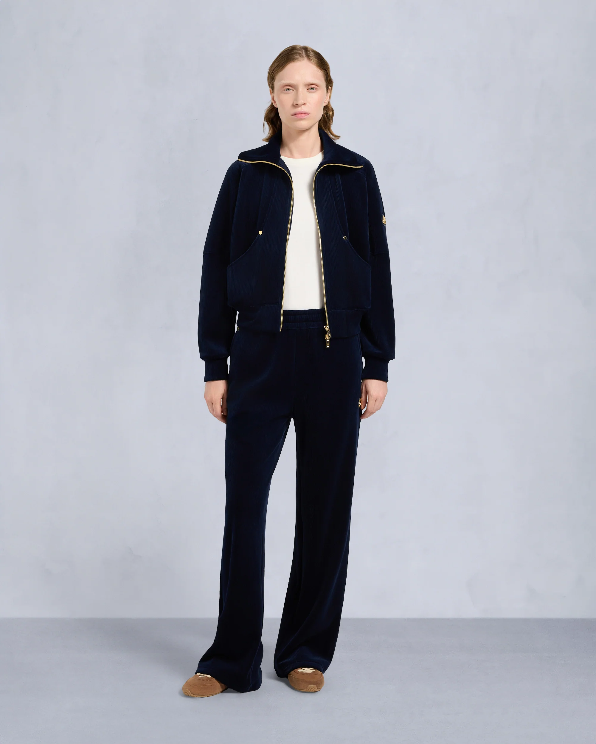Image of GOLD SERIES PRESTON FULL ZIP-MIDNIGHT NAVY