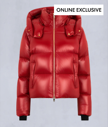 WOMENS GOLD SERIES MOONSTONE PUFFER