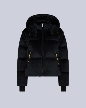 WOMENS GOLD SERIES MISTI VELOUR PUFFER