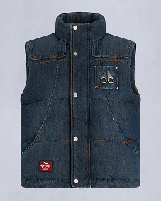 EVISU MOOSE PUFFER VEST
