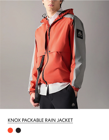 KNOX PACKABLE RAIN JACKET