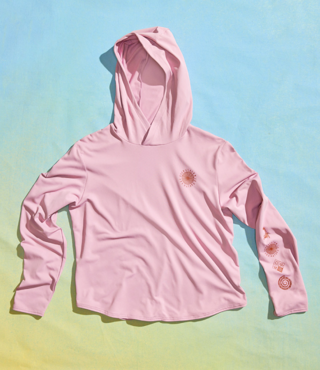 A studio shot of the Women's Sunblocker™ Hoody 