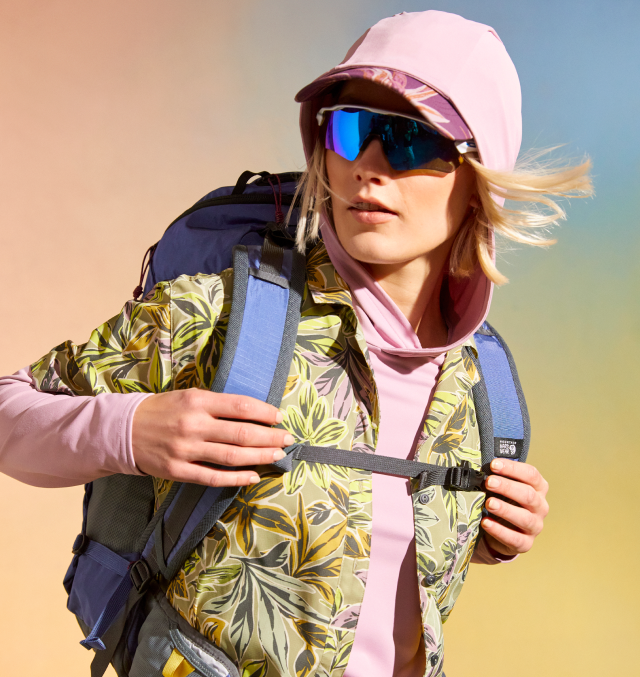 A model in the Women's Sunblocker™ Hoody 