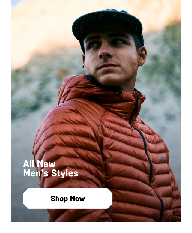 All New Men's Styles / Shop Now