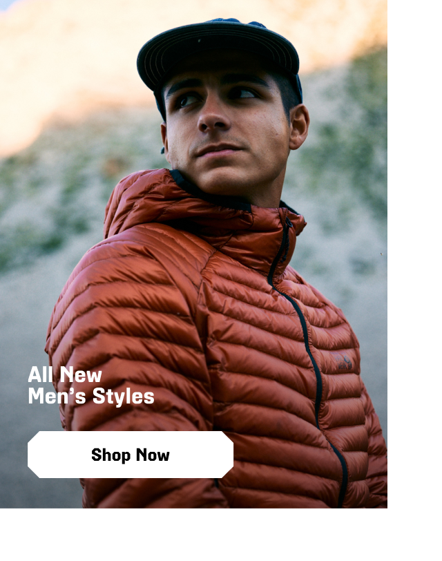 All New Men's Styles / Shop Now