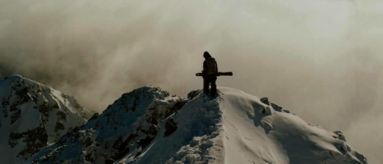 Mythogen™ GORE-TEX PRO Jacket on top of a snowy mountain