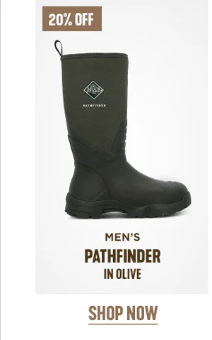 20% Off: Men's Pathfinder in Olive >> SHOP NOW