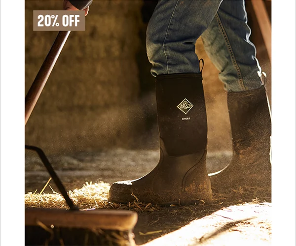 20% Off Men's & Women's Chore Collection