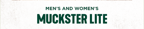 Men's and Women's Muckster Lite