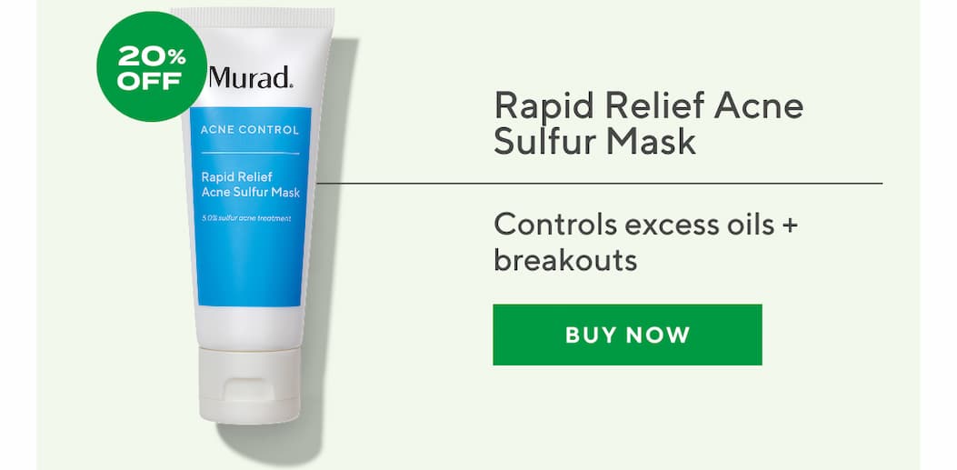 RAPID RELIEF ACNE SULFUR MASK 