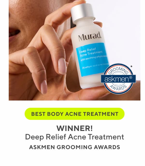 Award Winner: Best Body Acne Treatment 