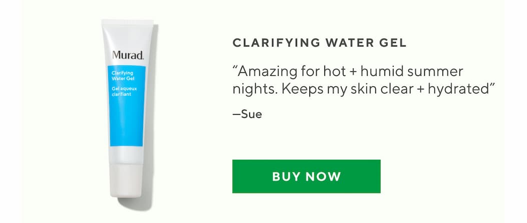 Clarifying water gel