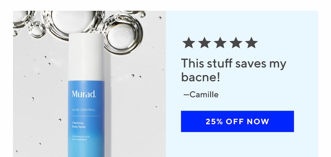 Clarifying body spray 