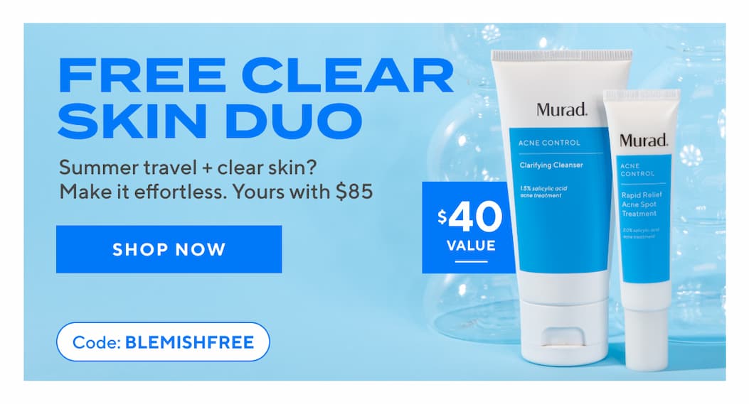 Free Acne Duo with $85
