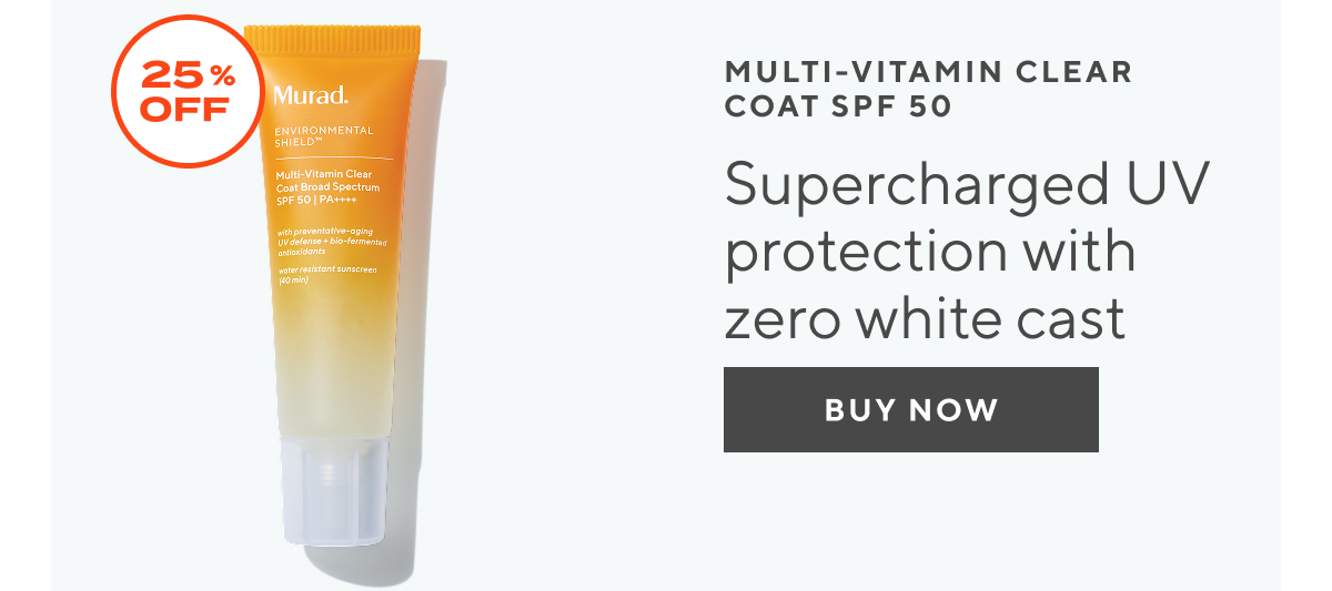 Multi-Vitamin Clear Coat SPF 50