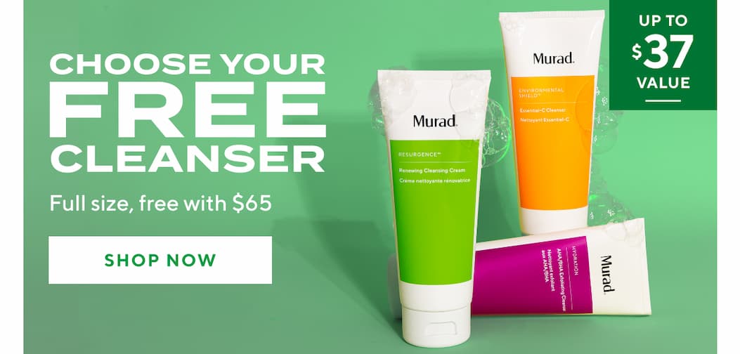 Choose your cleanser