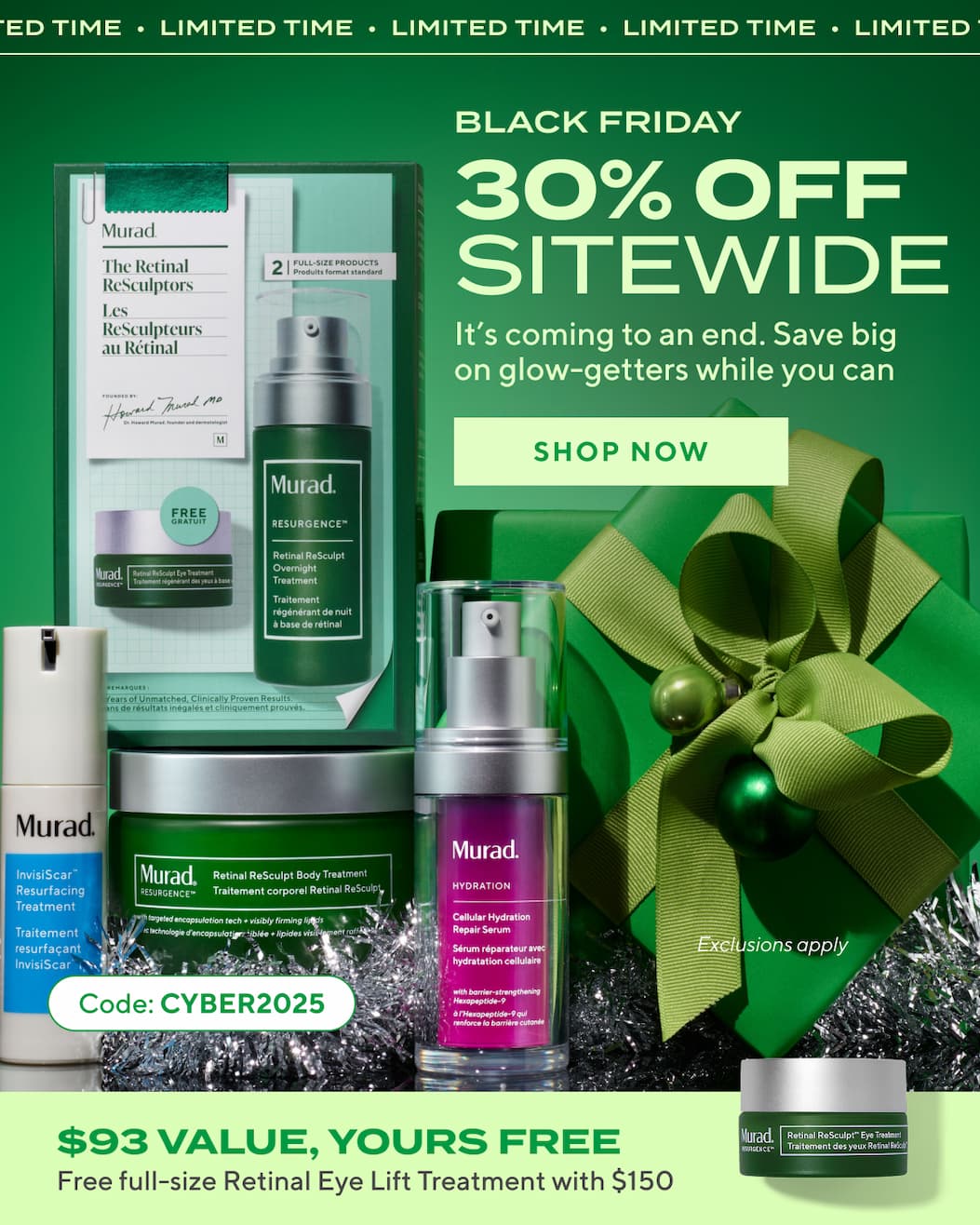 30% Off Sitewide 