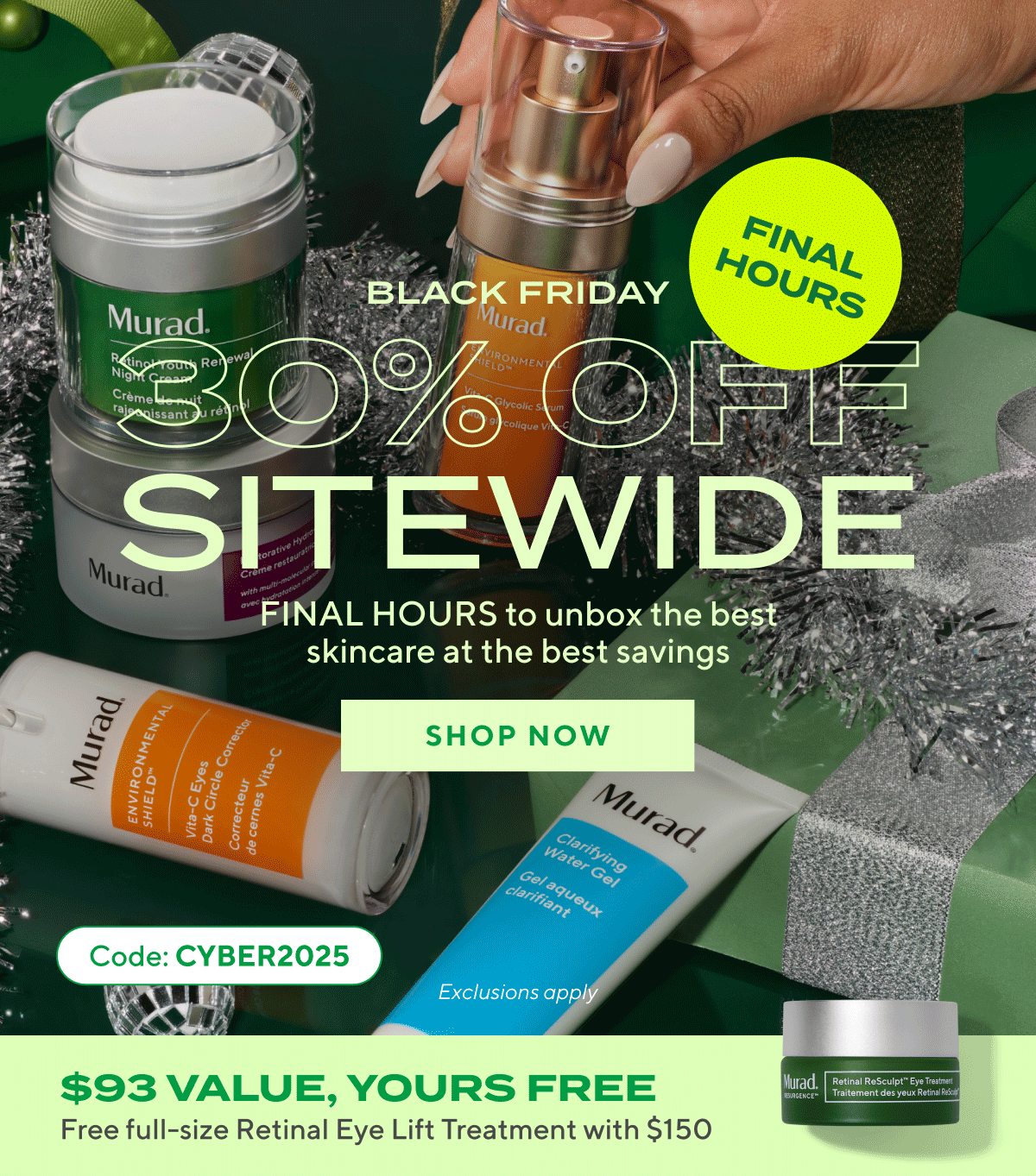 30% Off Sitewide 