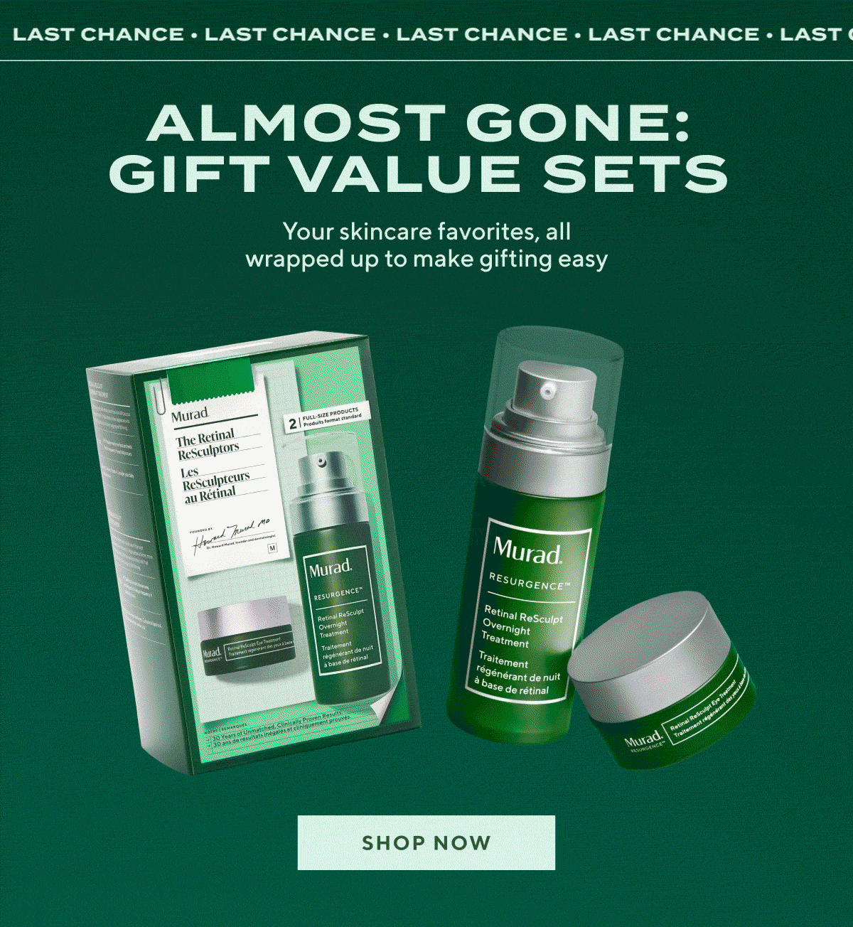 Almost Gone: Gift Value Sets