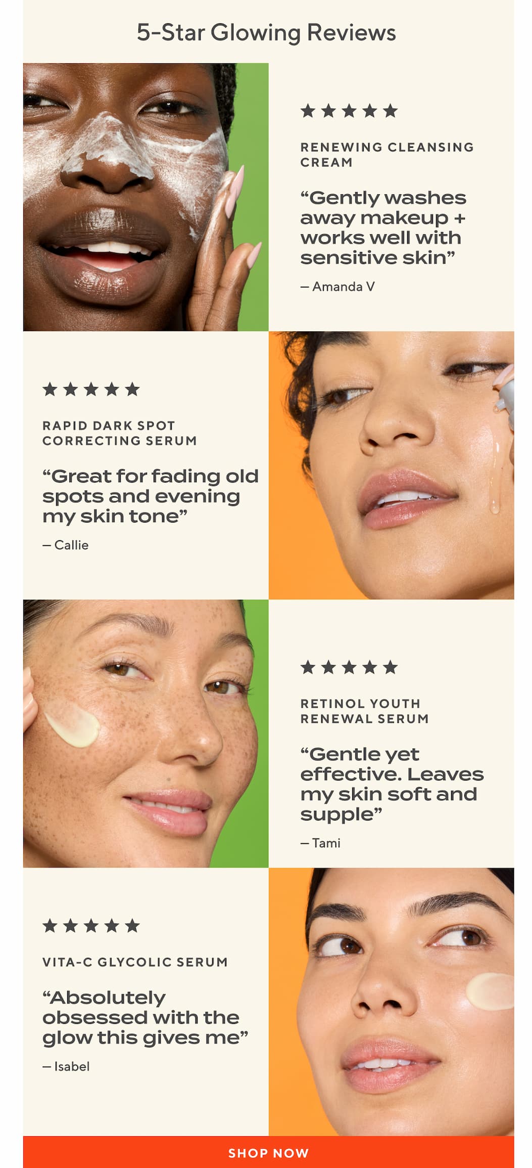5-Star Glowing Reviews