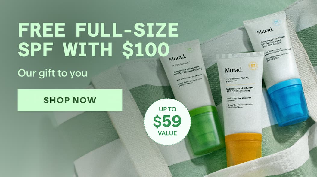 Free Full-Size SPF With $100 Code: BRIGHT, SMOOTH, or MATTE