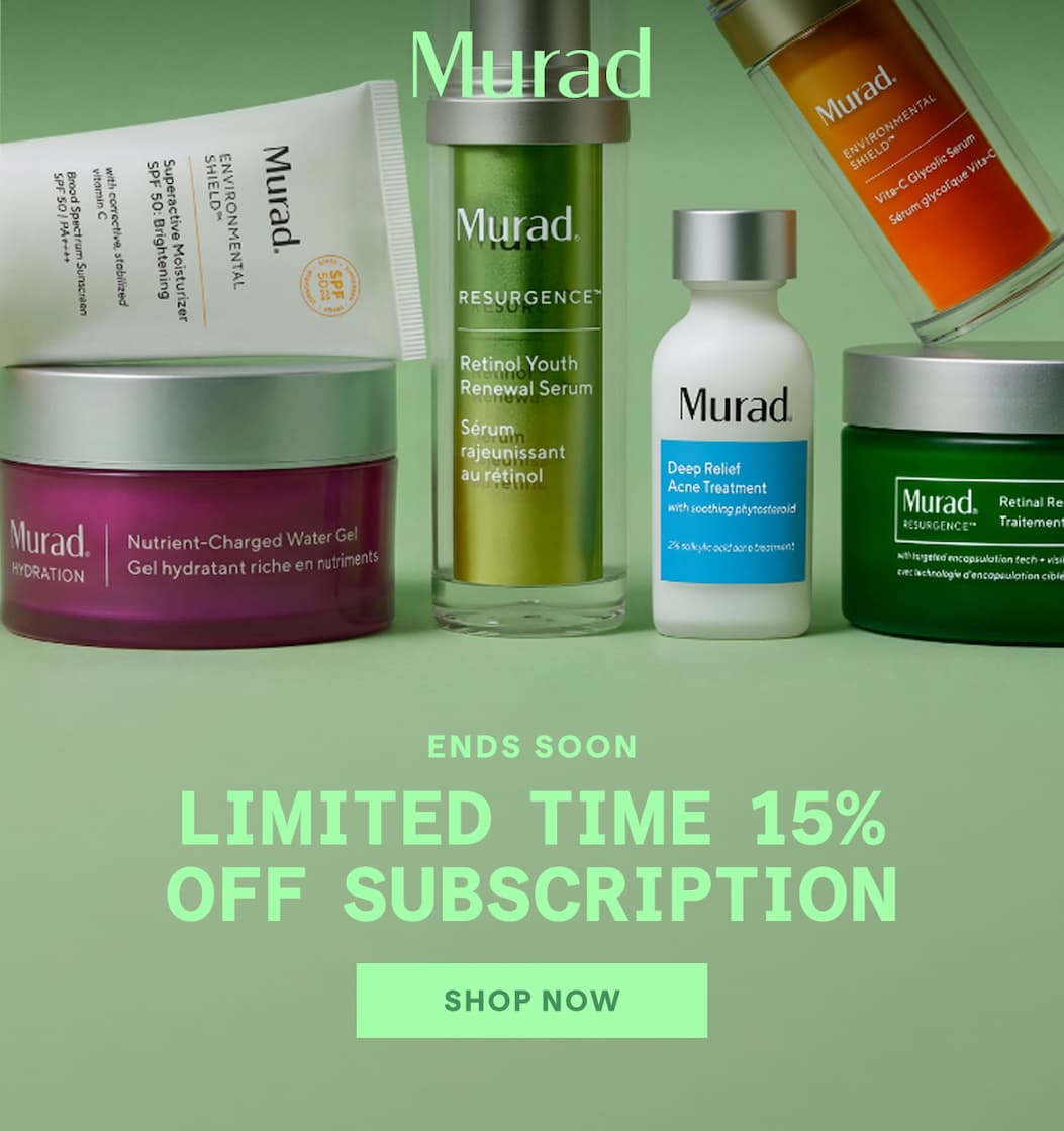 Limited time offer 15% off all subscription deliveries. Shop now