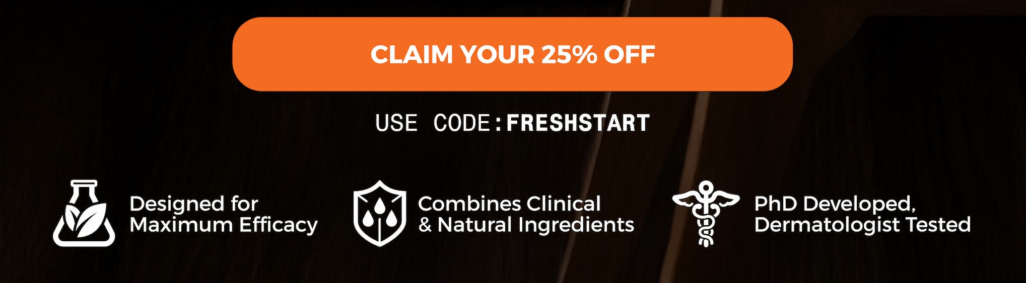 Claim your 25% off