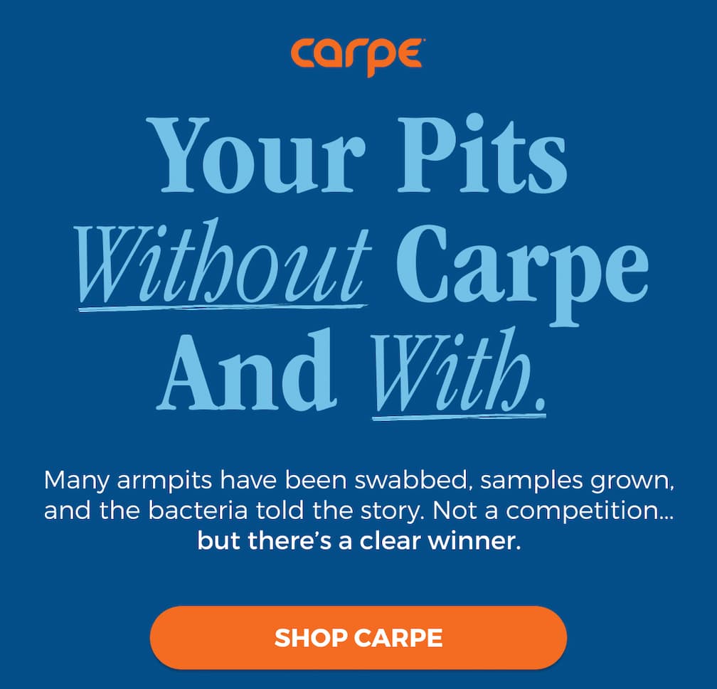 Your pits deserve this.
