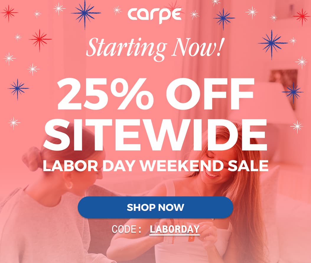 Shop Carpe's Labor Day Weekend Sale!