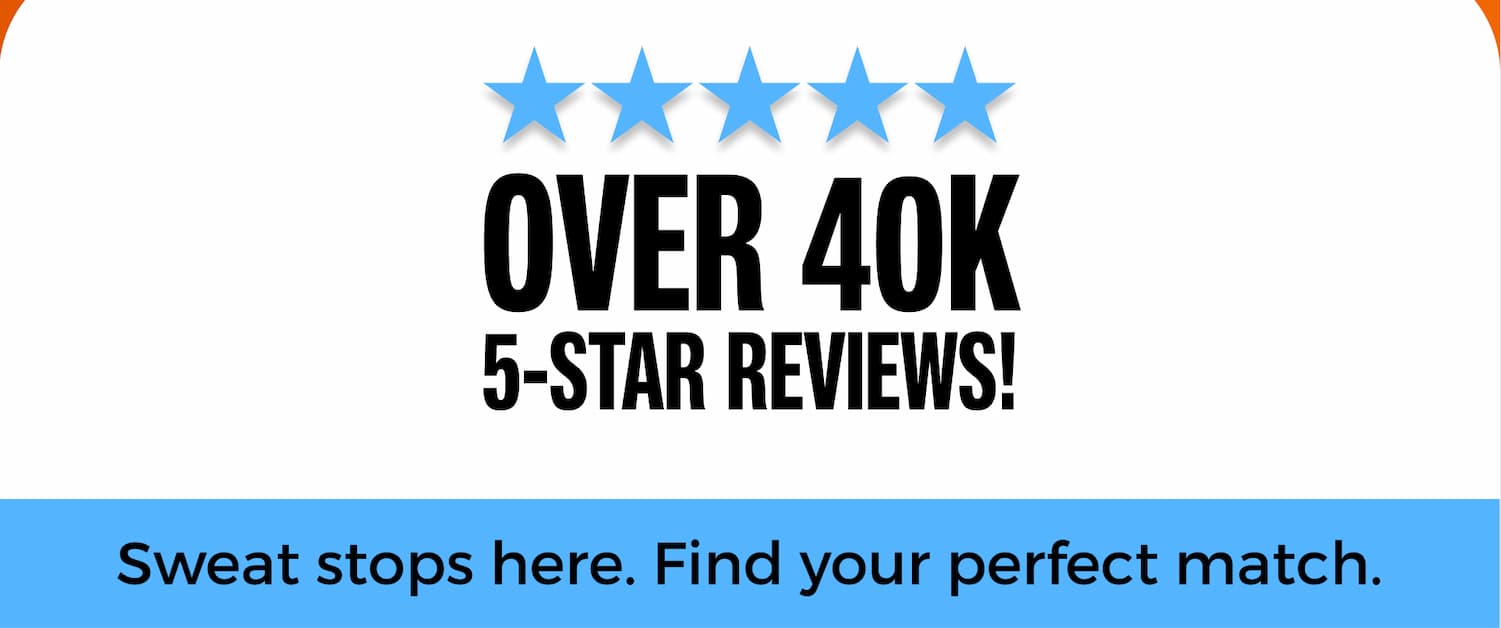 Over 40,000 5-Star Reviews