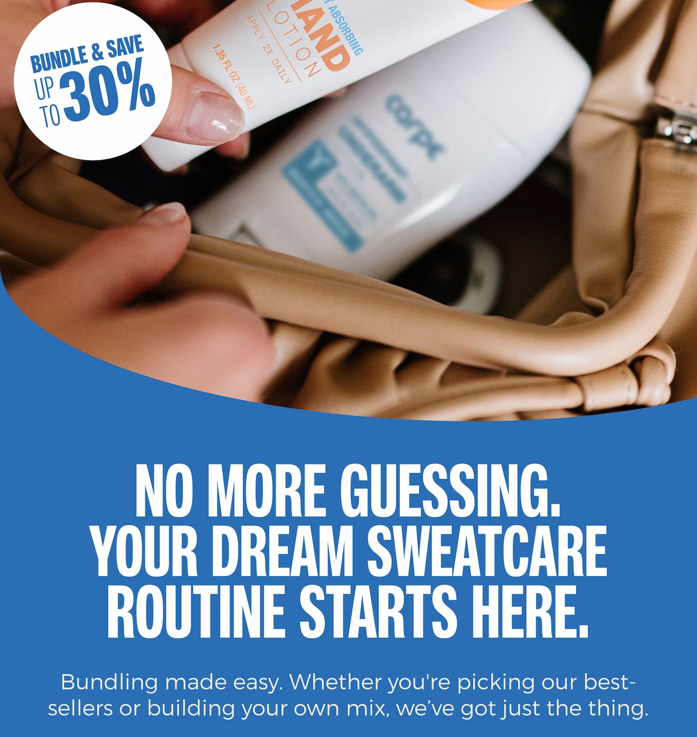 Treat yourself to a sweat-free routine
