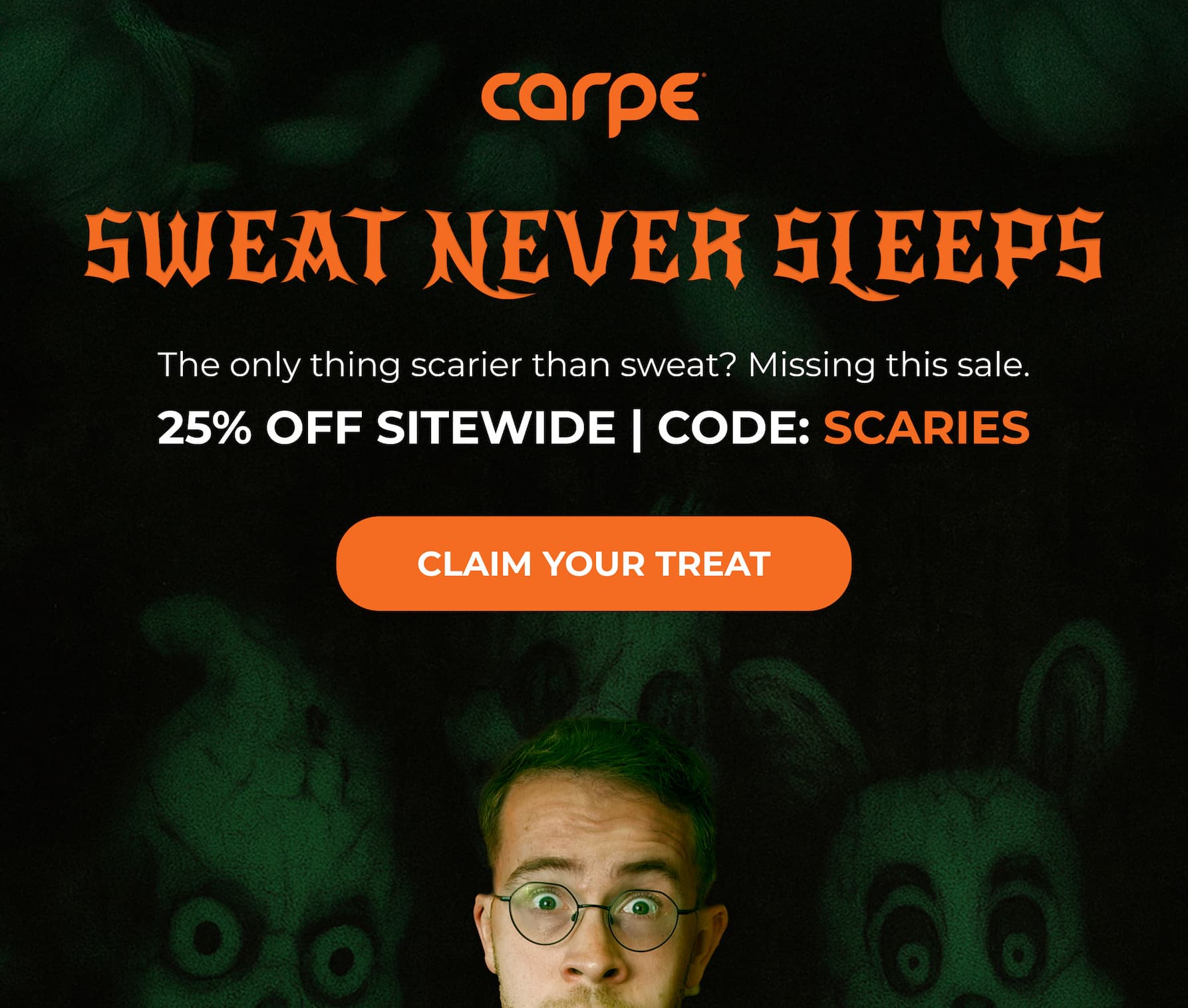Sweat never sleeps - 25% off sitewide!