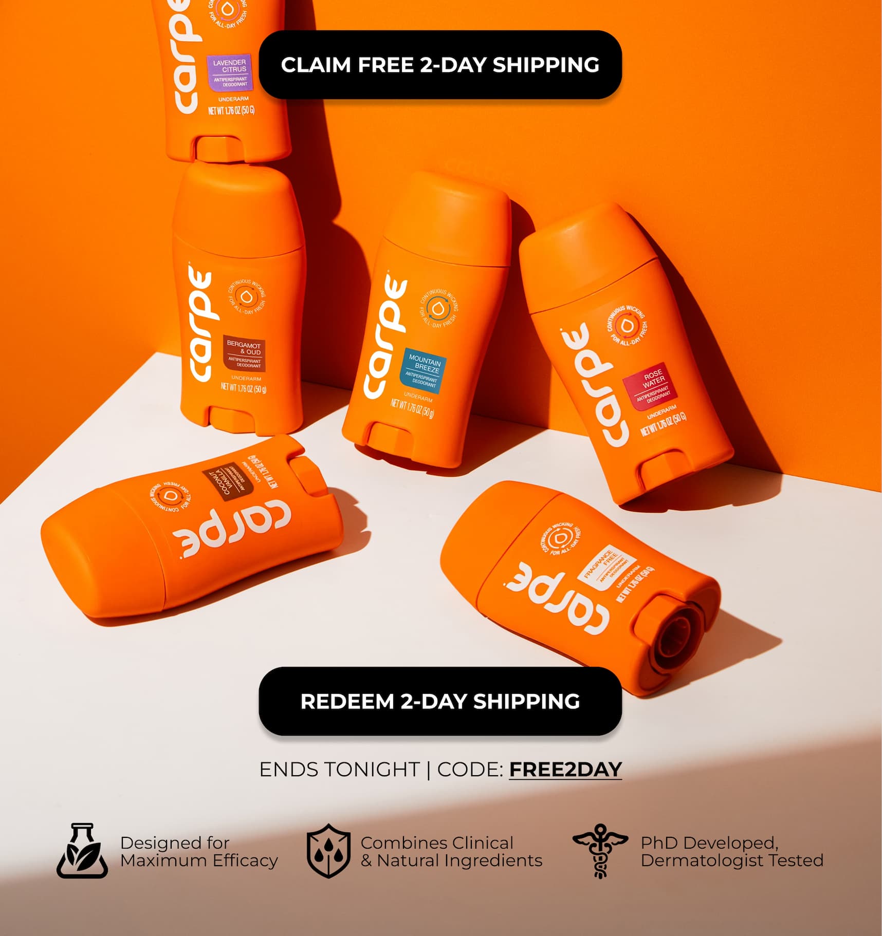 FREE 2-Day shipping ends tonight!