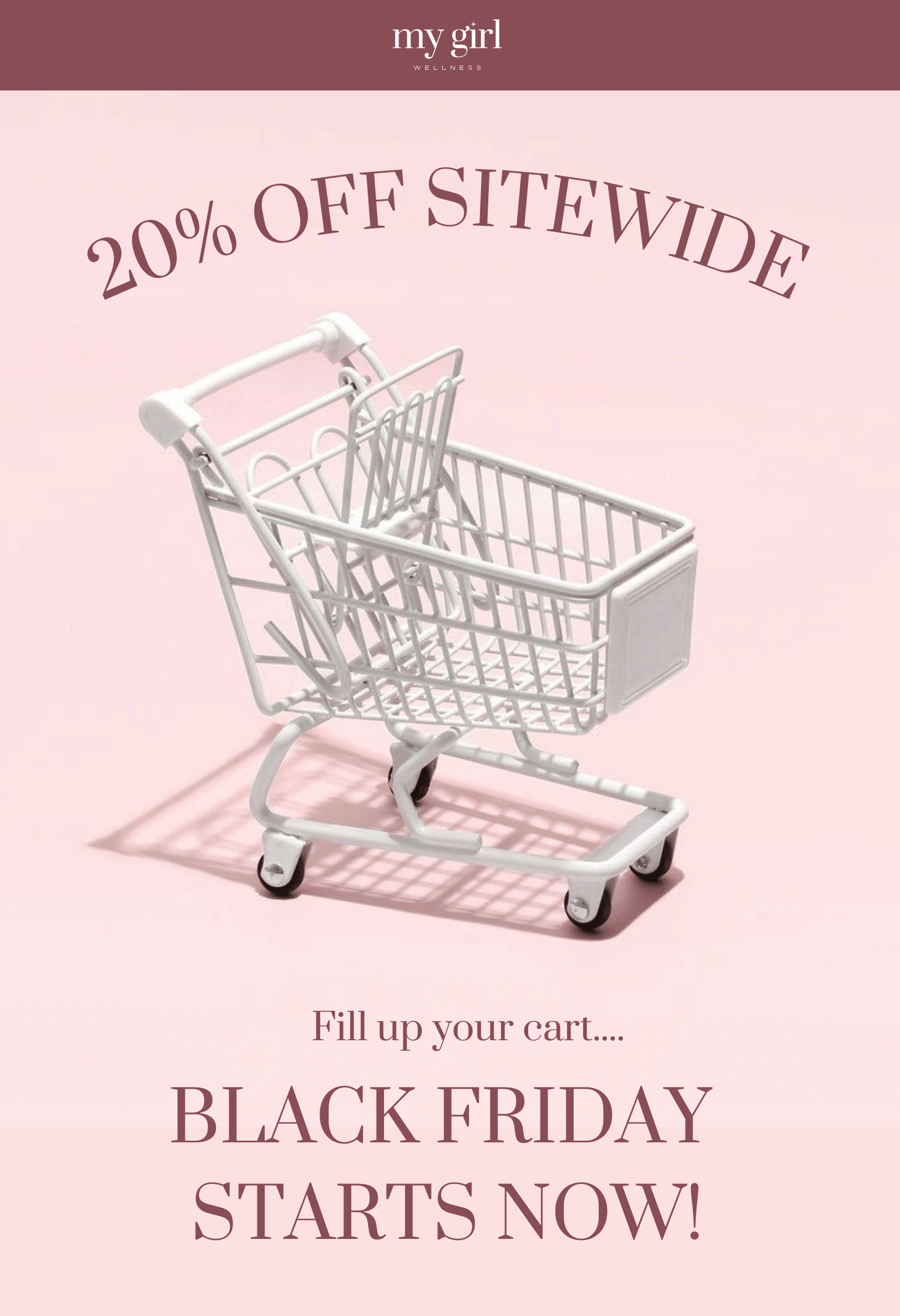 Black Friday Starts NOW! 20% OFF SITEWIDE!