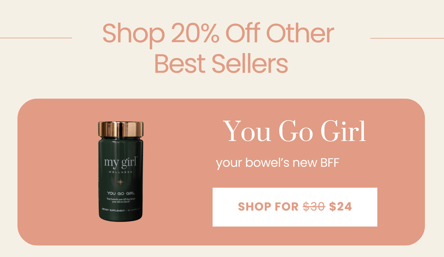 You Go Girl - Shop For $24