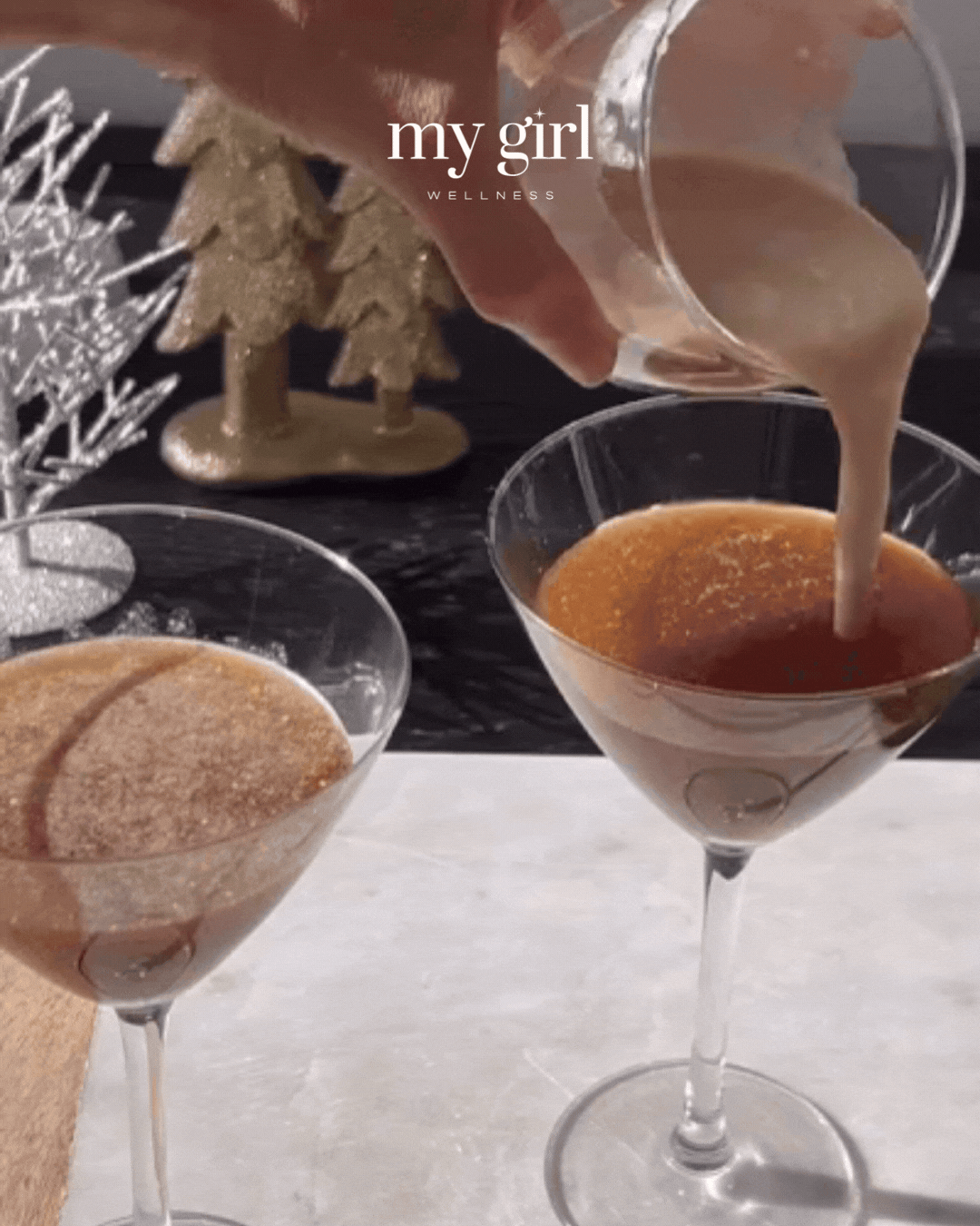 Snickerdoodle Espresso Martini with added benefits...