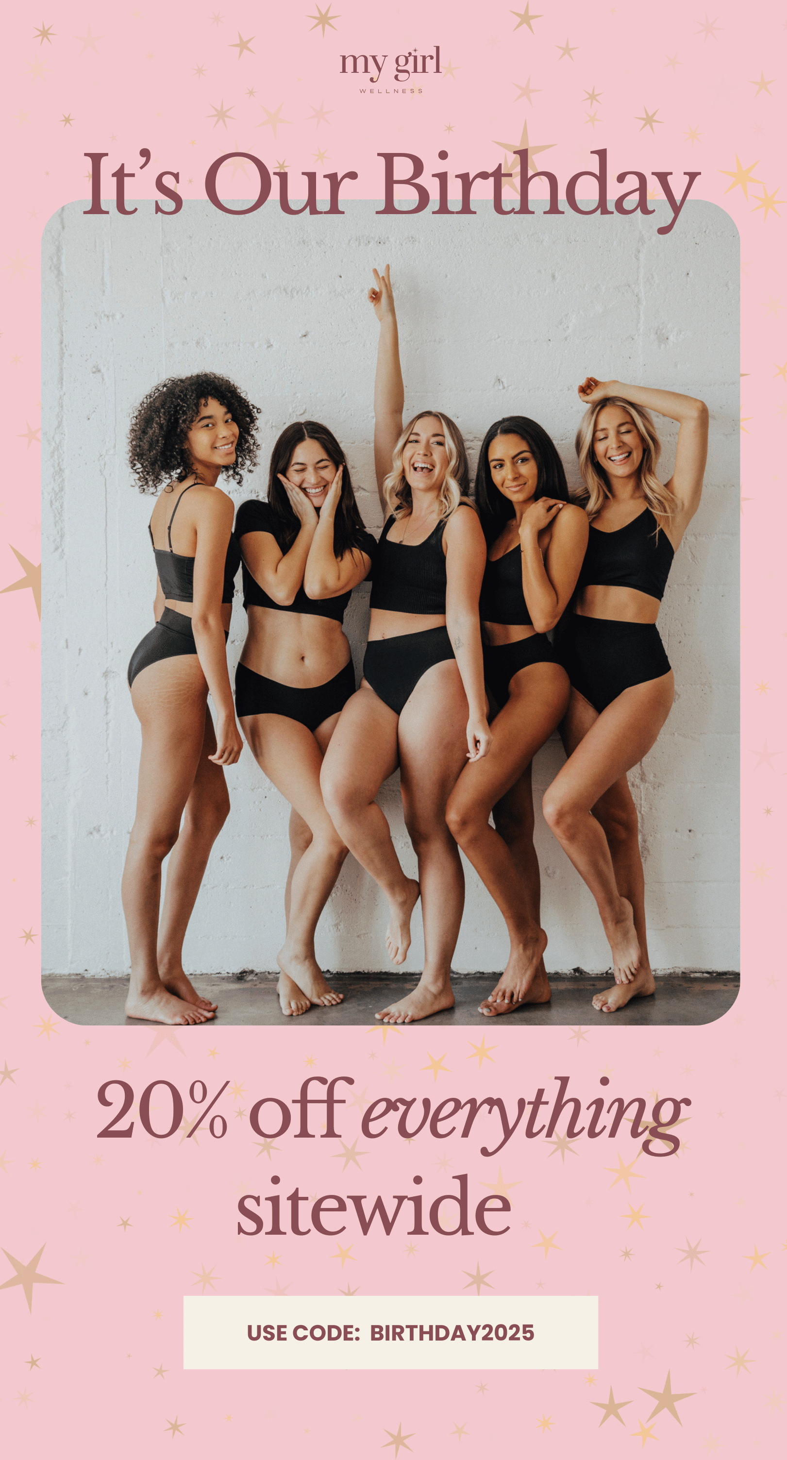 It's our birthday! 20% off everything sitewide! Use code BIRTHDAY2025