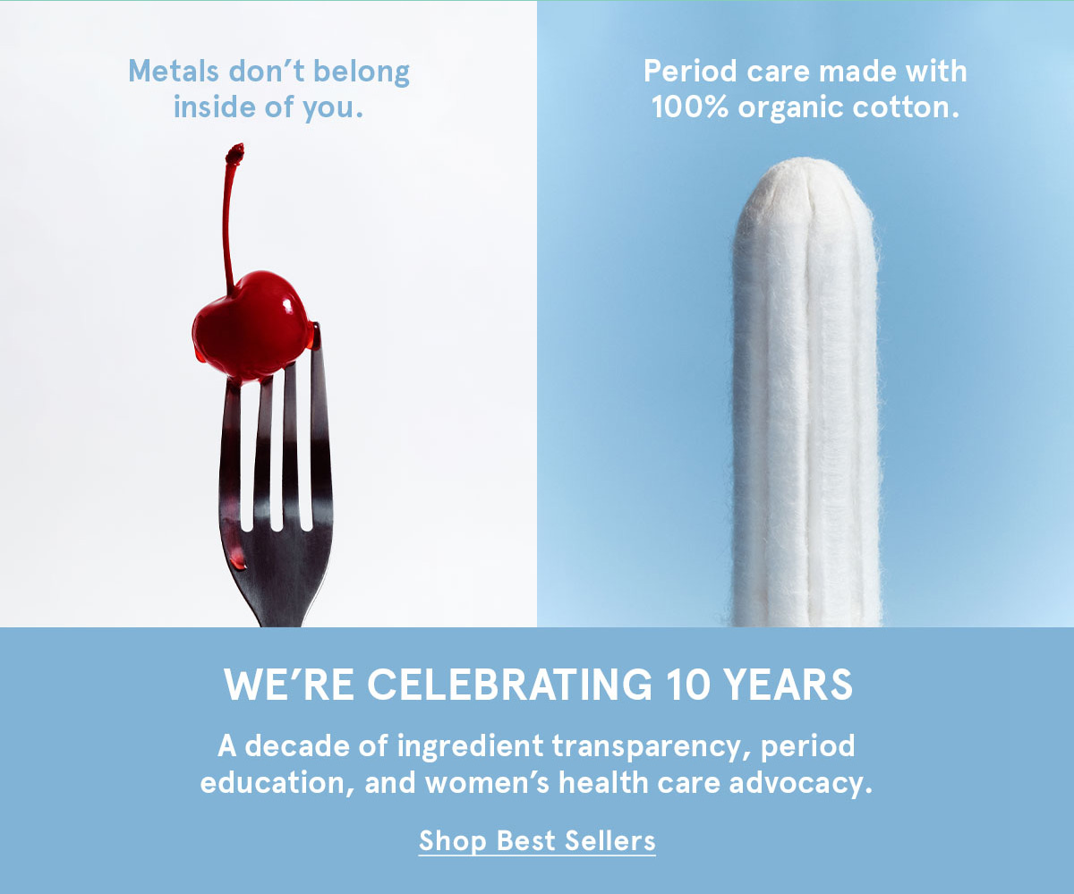 We're celebrating 10 years. 