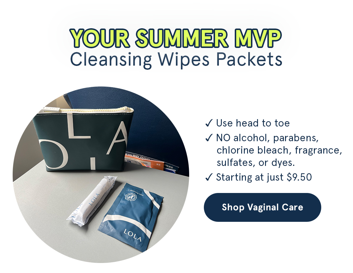 Your Summer MVP: Cleansing Wipes Packets