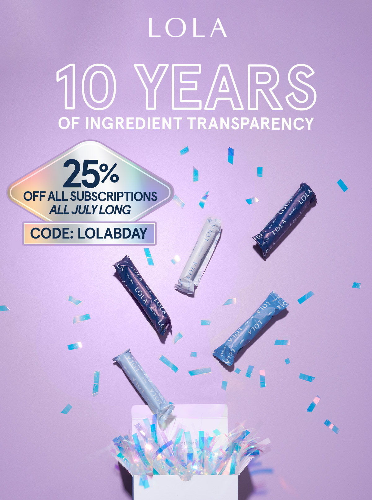 10 Years of Ingredient Transparency