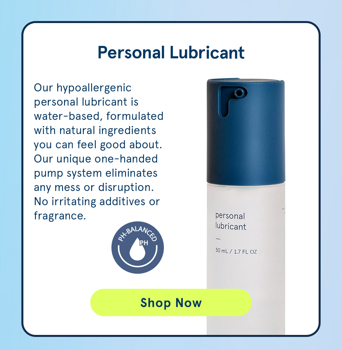 Personal Lubricant