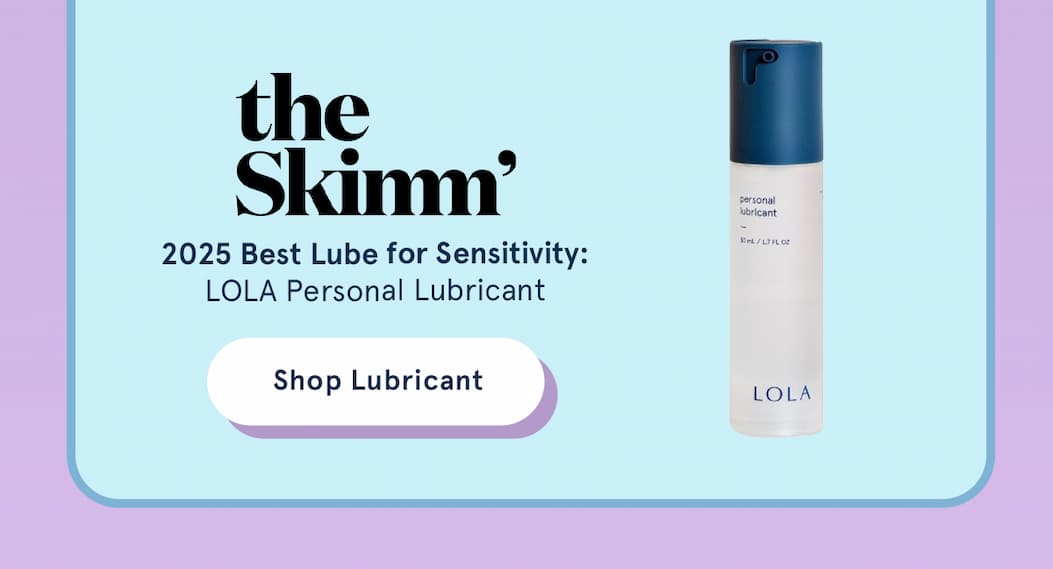 The Skimm best travel vibrator and lube for sensitivity