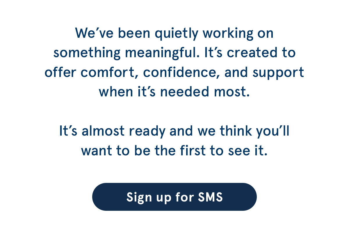 Sign up for SMS to be the first to see it.