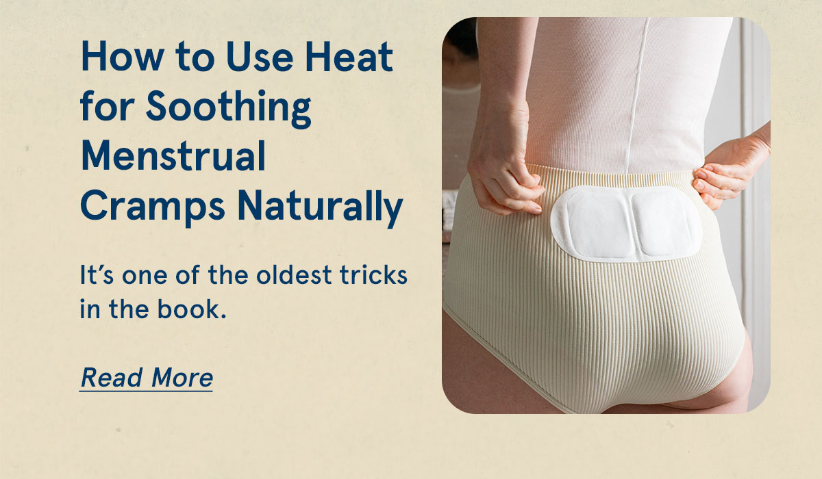 How to Use Heat for Soothing Menstrual Cramps Naturally