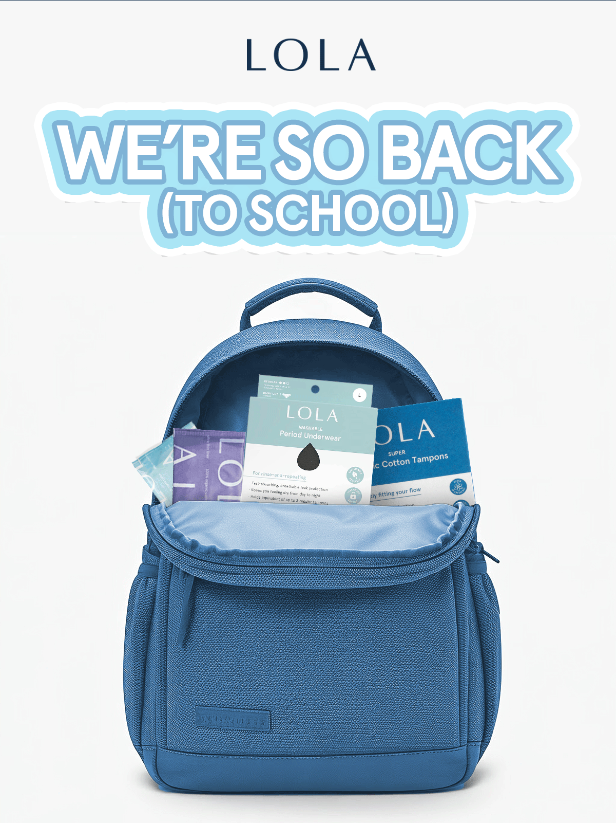 We're so back (to school)