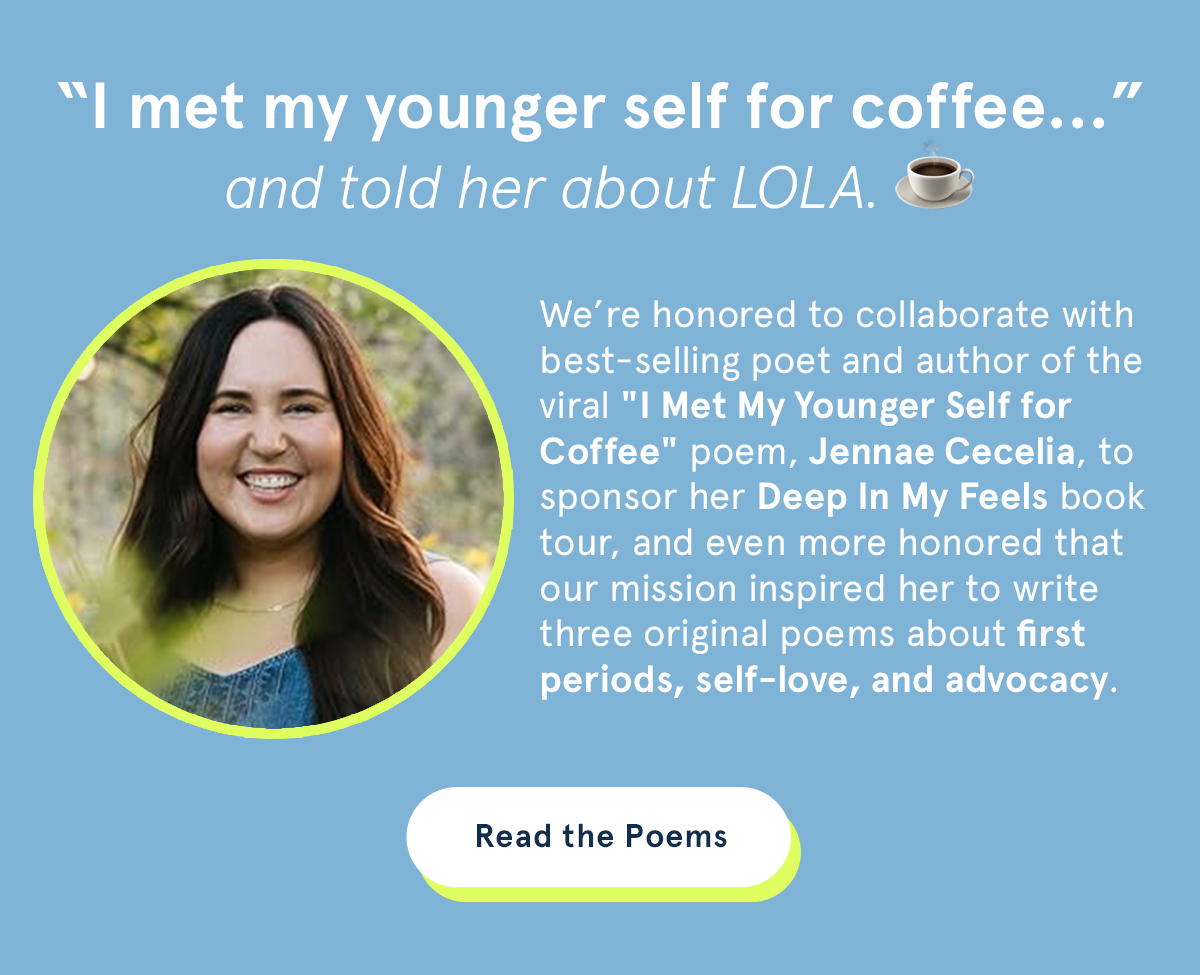 Jennae Cecelia partnership. Read the Poems. 