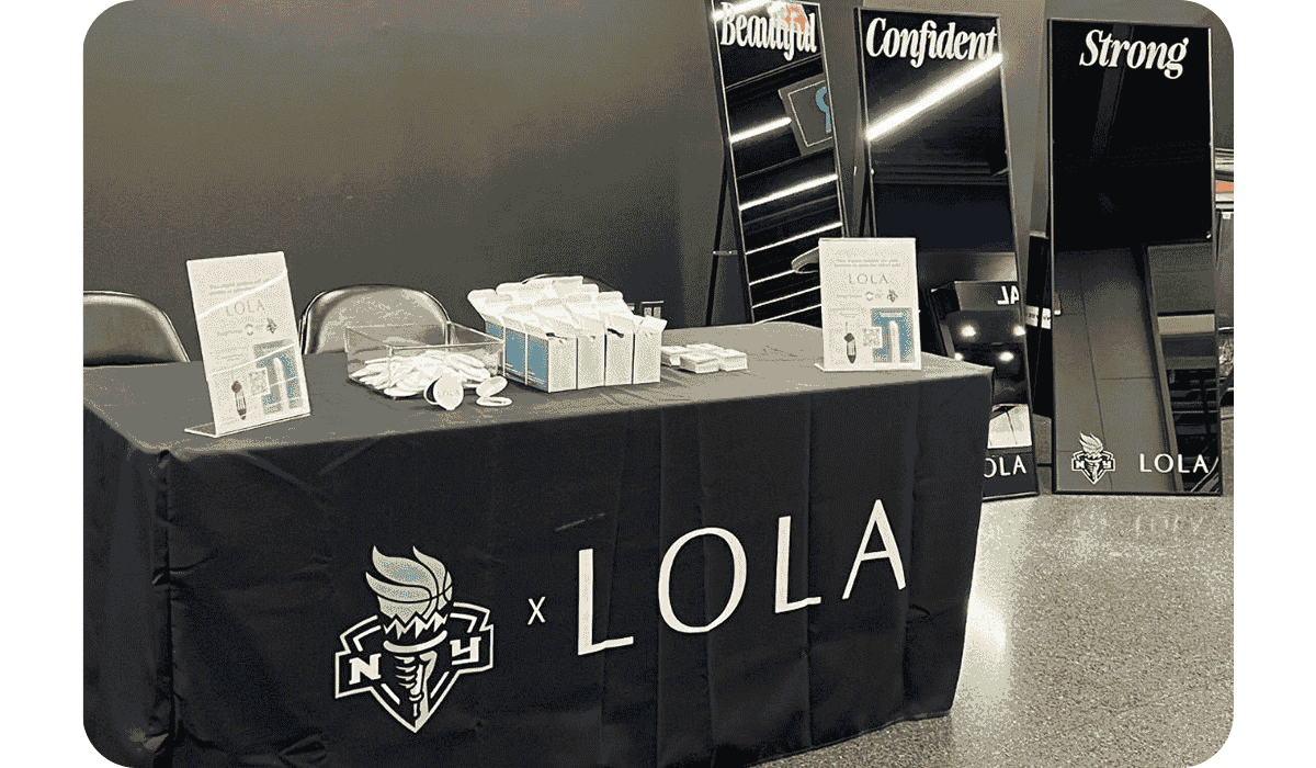 LOLA at the WNBA