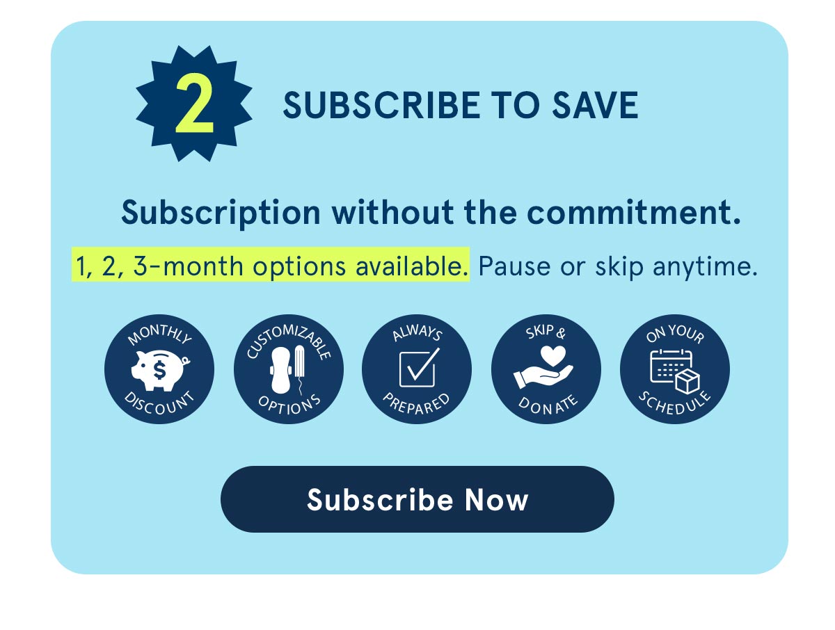 2. Subscribe to save