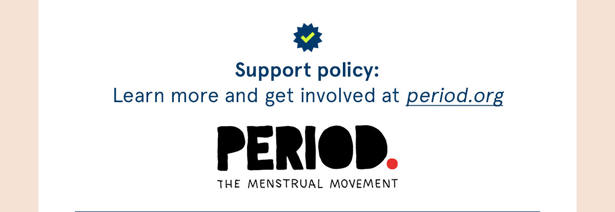 Support policy with Period.