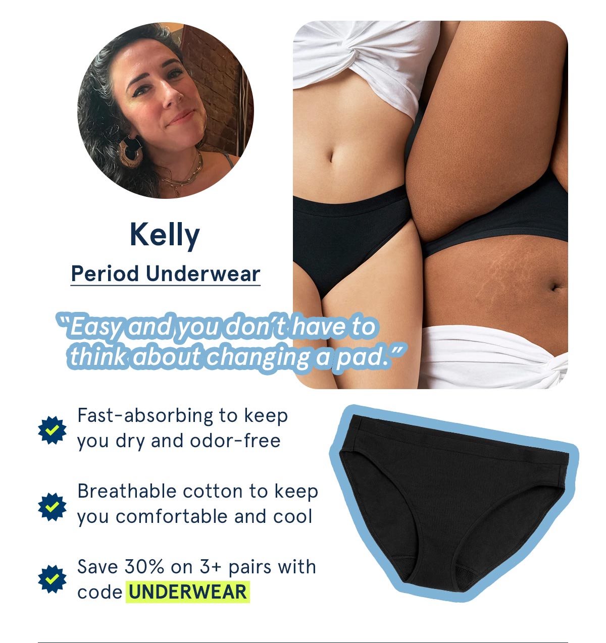 Kelly - Period Underwear